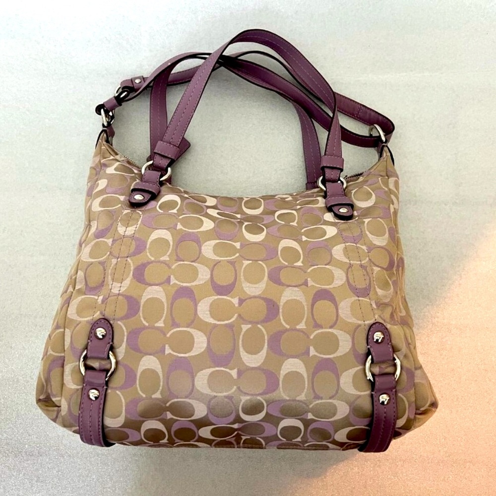 Coach 17580 Signature 3 Tone Alexandra Convertible